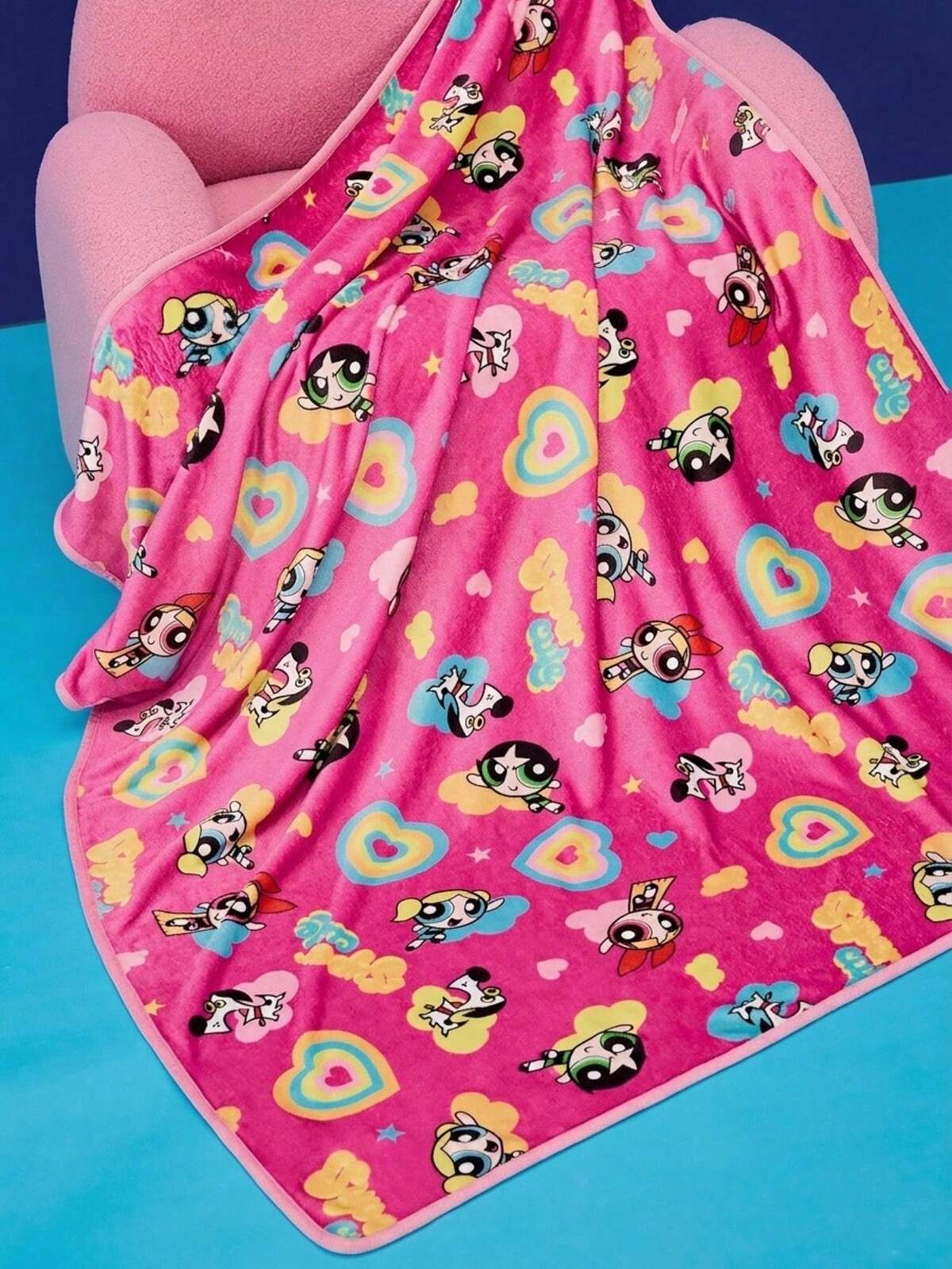 HARRY POTTER X Joivida 1pc Cartoon Flannel Thick Blanket - Soft, Warm & Anti-Shedding, Y2K Cute Pajama Style, Multiple Sizes Available, Suitable For Sofa, Bed & Napping