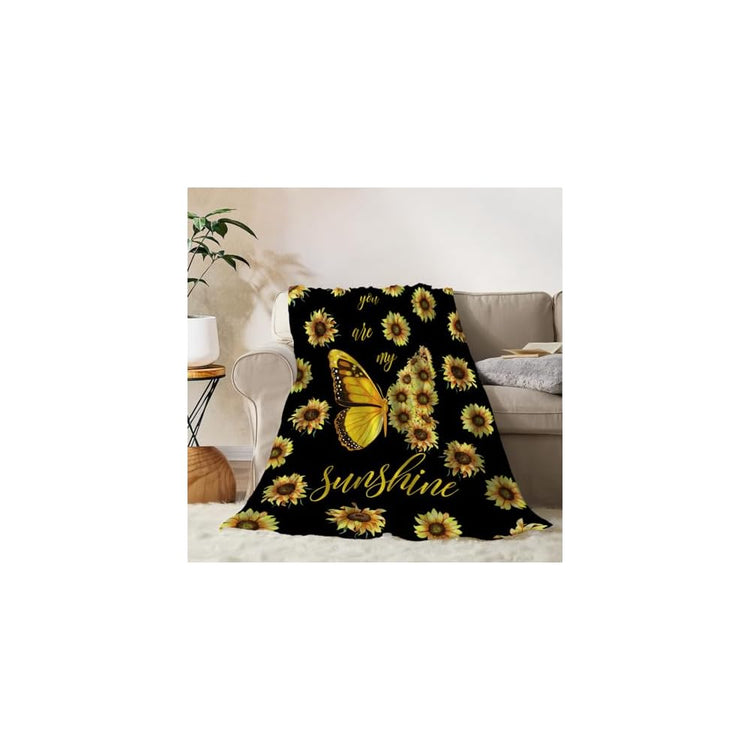 Tropical Throw Blanket 50x60 Green Plant Leaf Blanket Throw Blanket for Couch Sofa Bed Soft Cozy Lightweight Fuzzy Plush Fleece Blankets Spring Summer Decorative Gift Blanket 50 by 60
