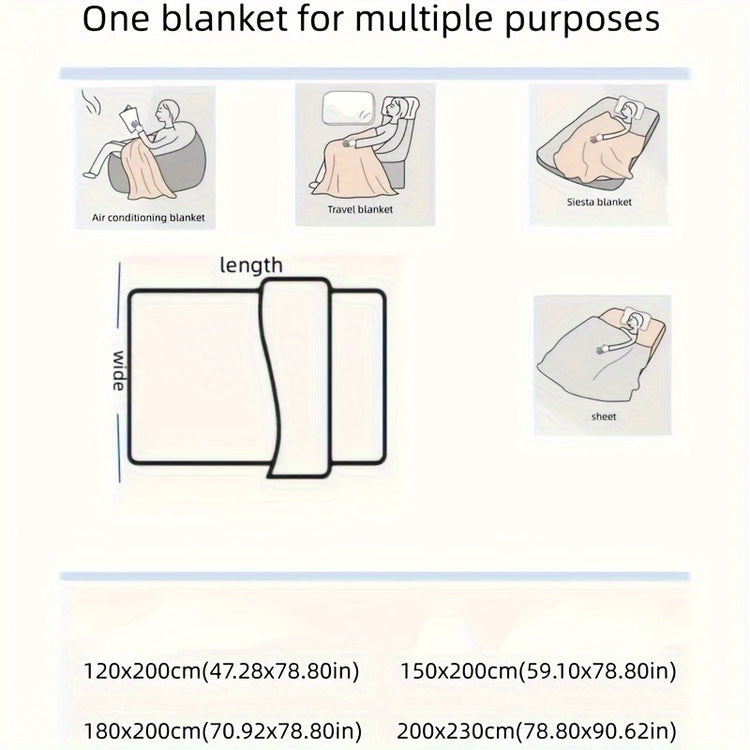 1pc of Luxurious Thickened Floral Flannel Coral Blanket, Soft, Warm, and Comfortable Bedding for Naps, Sofa Throw, Cover Blanket, Office Nap Blanket, Air-conditioned Blanket. Suitable for Sofas, Offices, Beds, Cars, Camping Trips, Home Decor